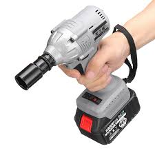 using a cordless wrench